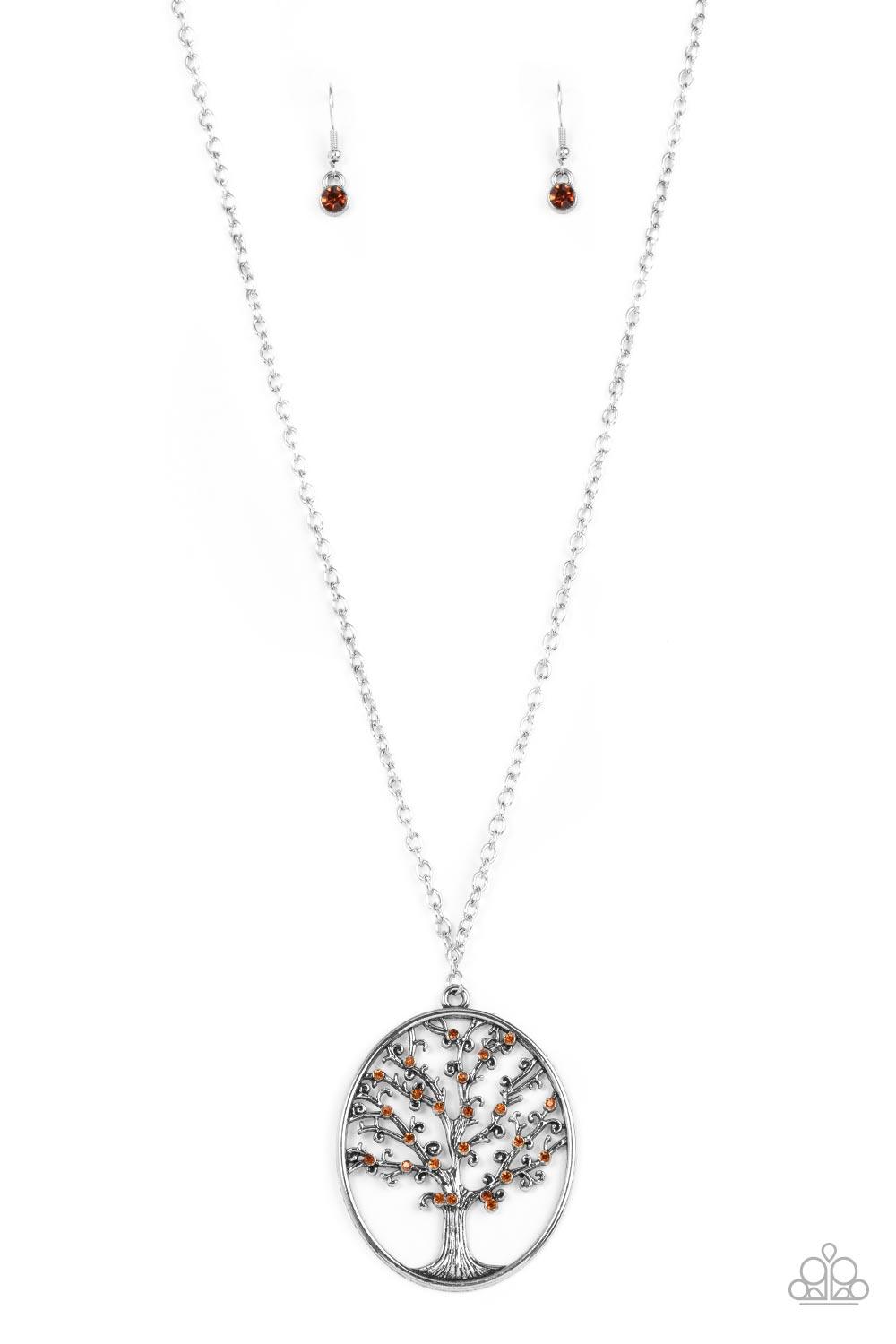 Autumn Abundance Brown Necklace - Jewelry by Bretta - Jewelry by Bretta