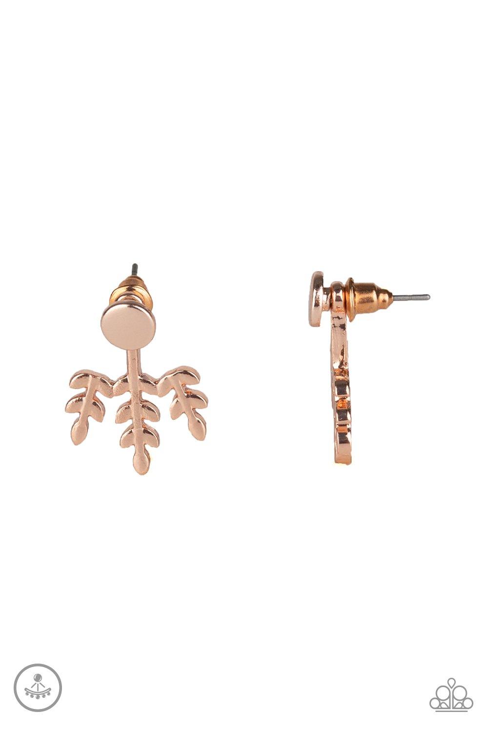 Autumn Shimmer Rose Gold Earrings - Jewelry By Bretta - Jewelry by Bretta