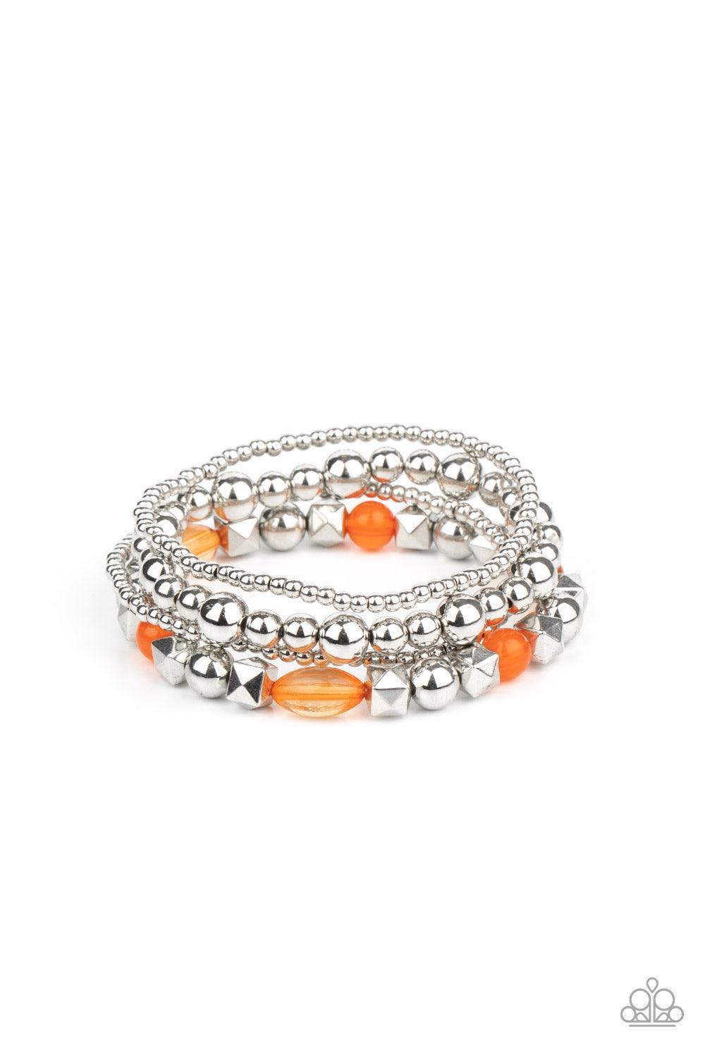 Babe-alicious Orange Bracelets - Jewelry By Bretta - Jewelry by Bretta