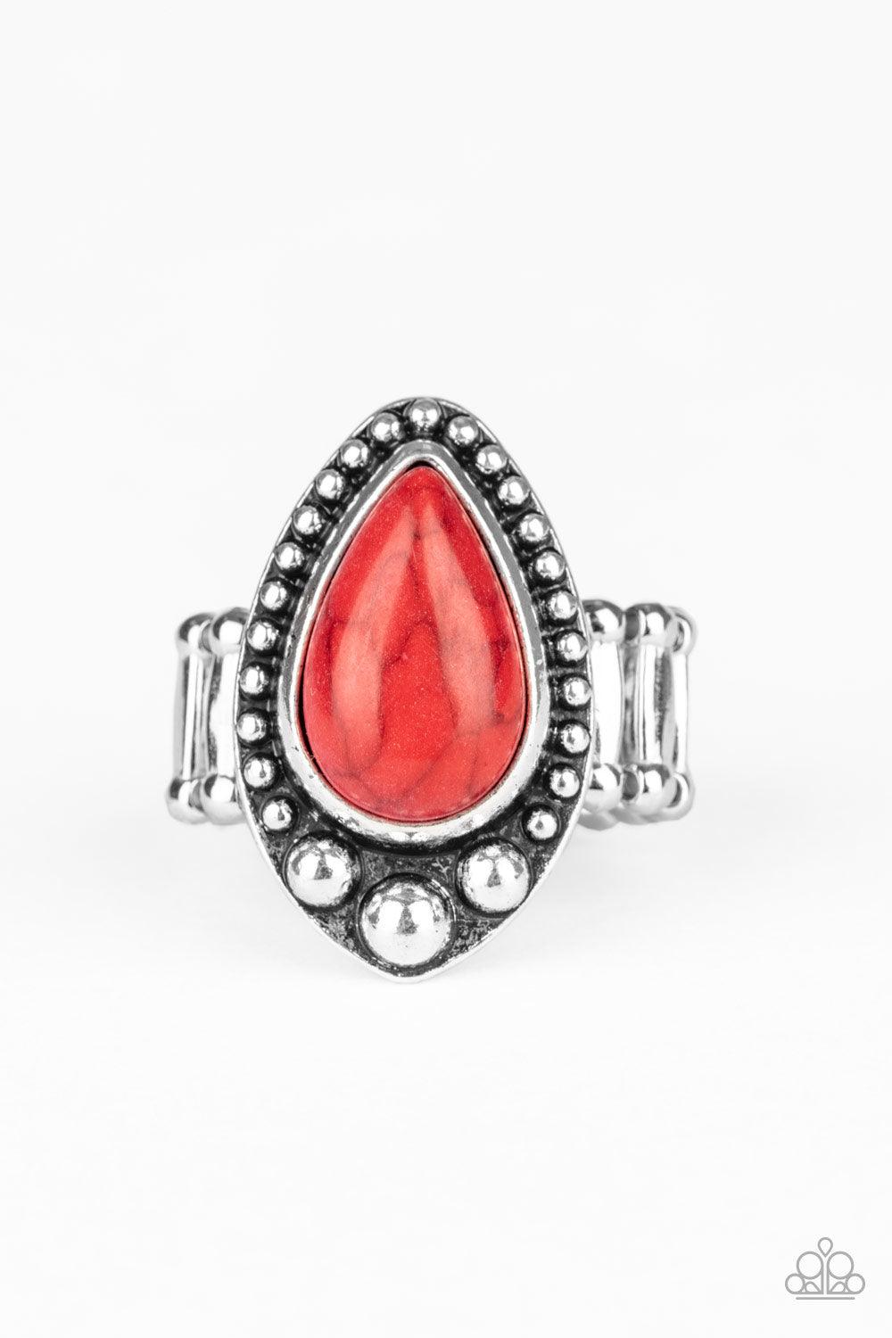 Backroad Bauble Red Ring - Jewelry By Bretta - Jewelry by Bretta