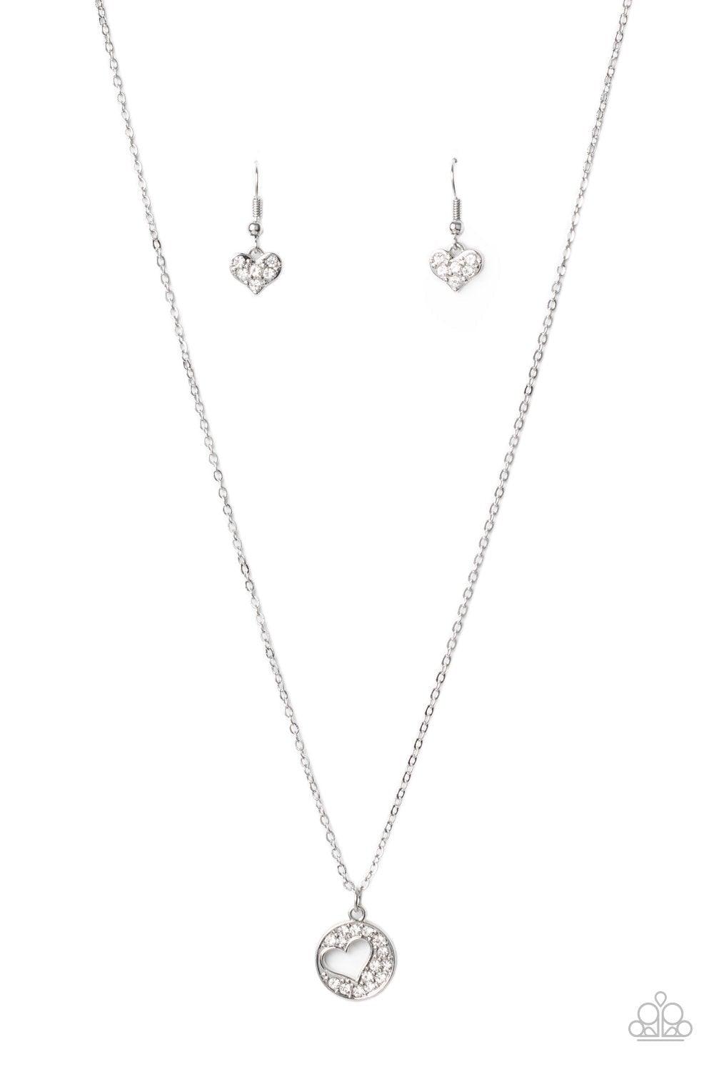 Bare Your Heart White Necklace-Jewelry by Bretta - Jewelry by Bretta