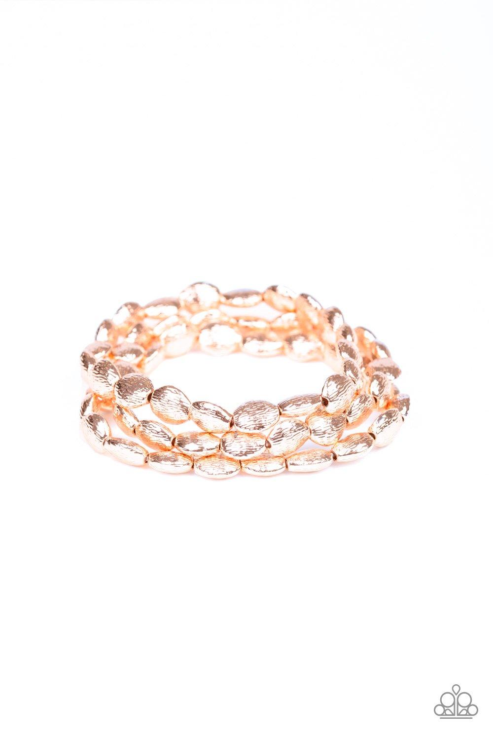 Basic Bliss Rose Gold Stretch Bracelets - Jewelry by Bretta - Jewelry by Bretta