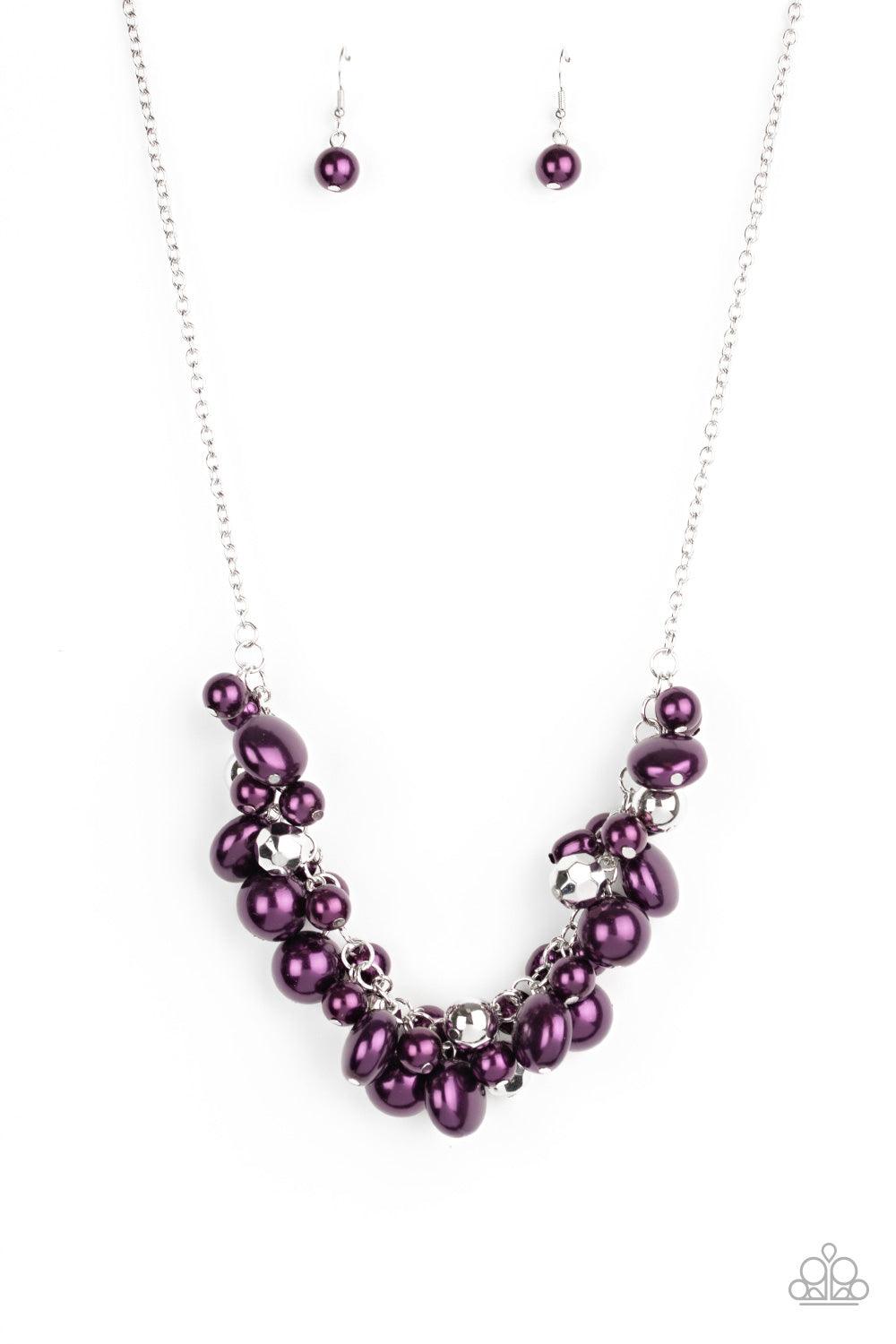 Battle of the Bombshells Purple Necklace - Jewelry By Bretta - Jewelry by Bretta