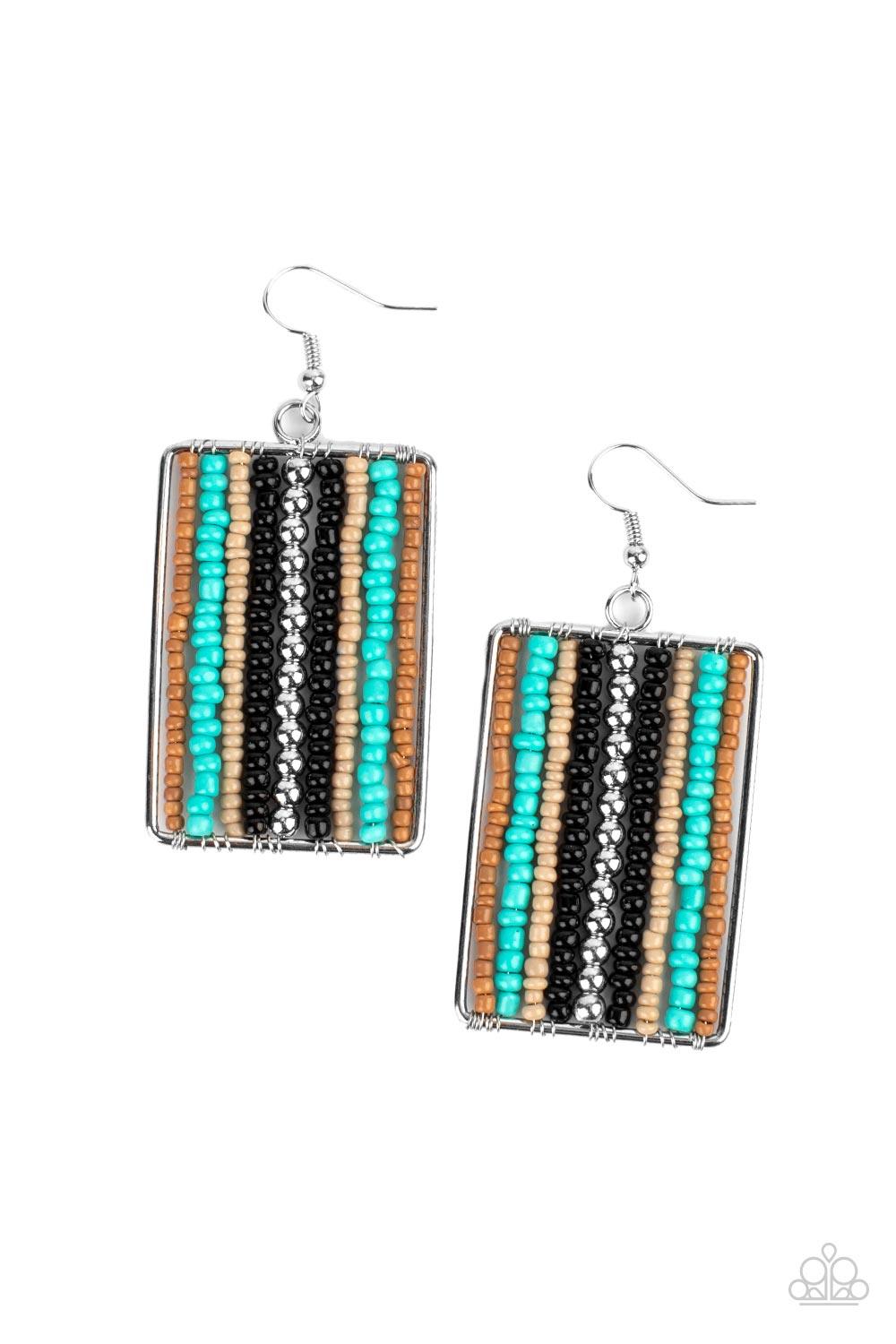Beadwork Wonder Black Earrings- Jewelry by Bretta - Jewelry by Bretta