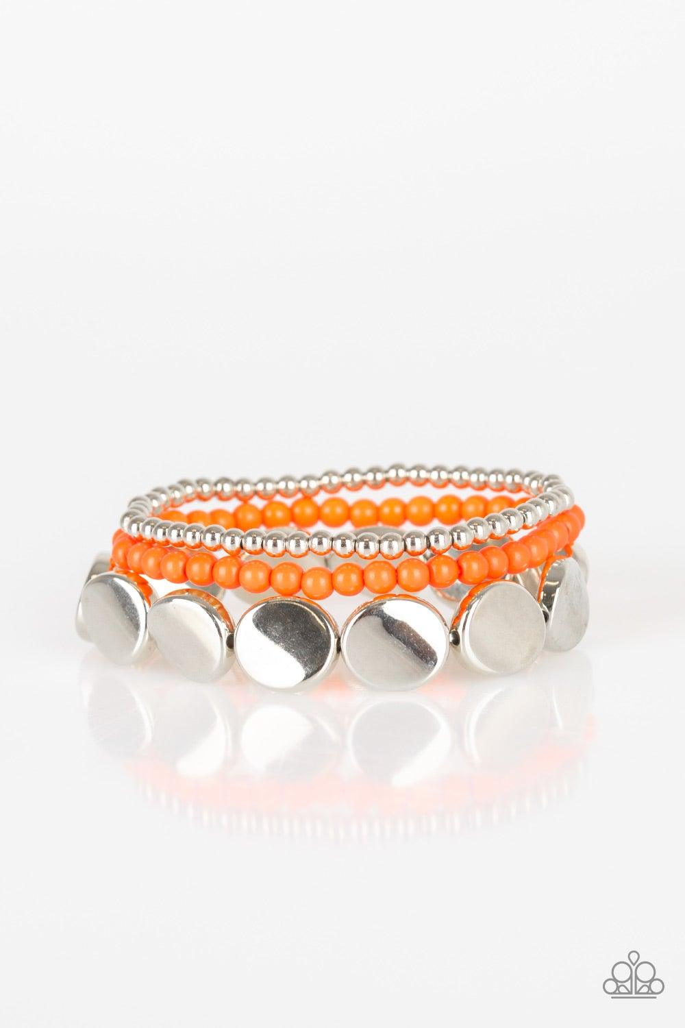 Beyond The Basics Orange Bracelets - Jewelry by Bretta - Jewelry by Bretta