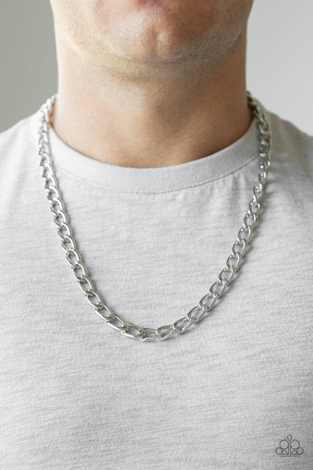 Big Win Silver Men's Necklace Jewelry by Bretta - Main Image