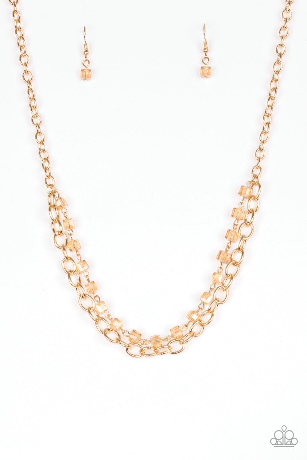 Block Party Princess Gold Necklace - Jewelry By Bretta - Jewelry by Bretta