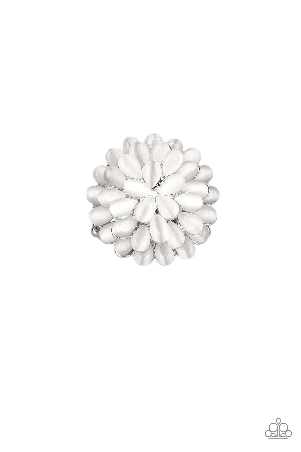Bloomin Bloomer White Ring - Jewelry By Bretta - Jewelry by Bretta