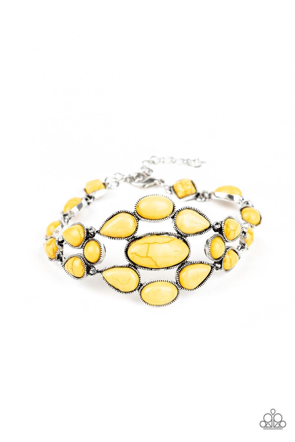 Blooming Prairies Yellow Bracelet - Jewelry by Bretta - Jewelry by Bretta