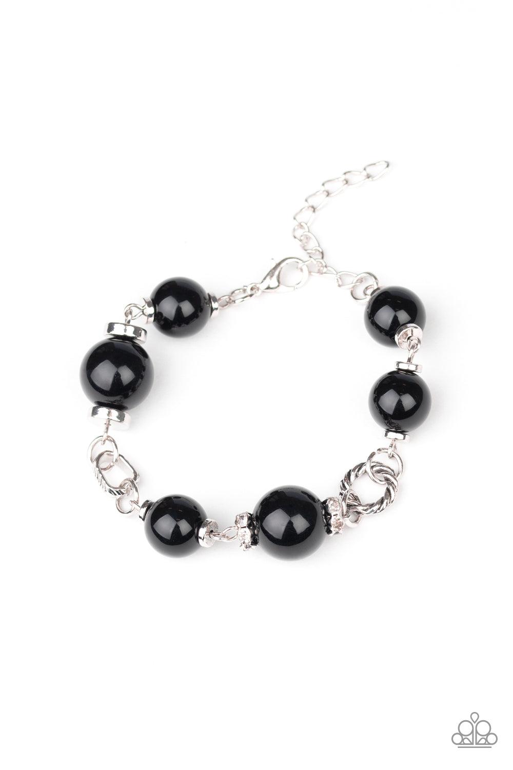 Boardroom Baller - Black Bracelet - Jewelry By Bretta - Jewelry by Bretta