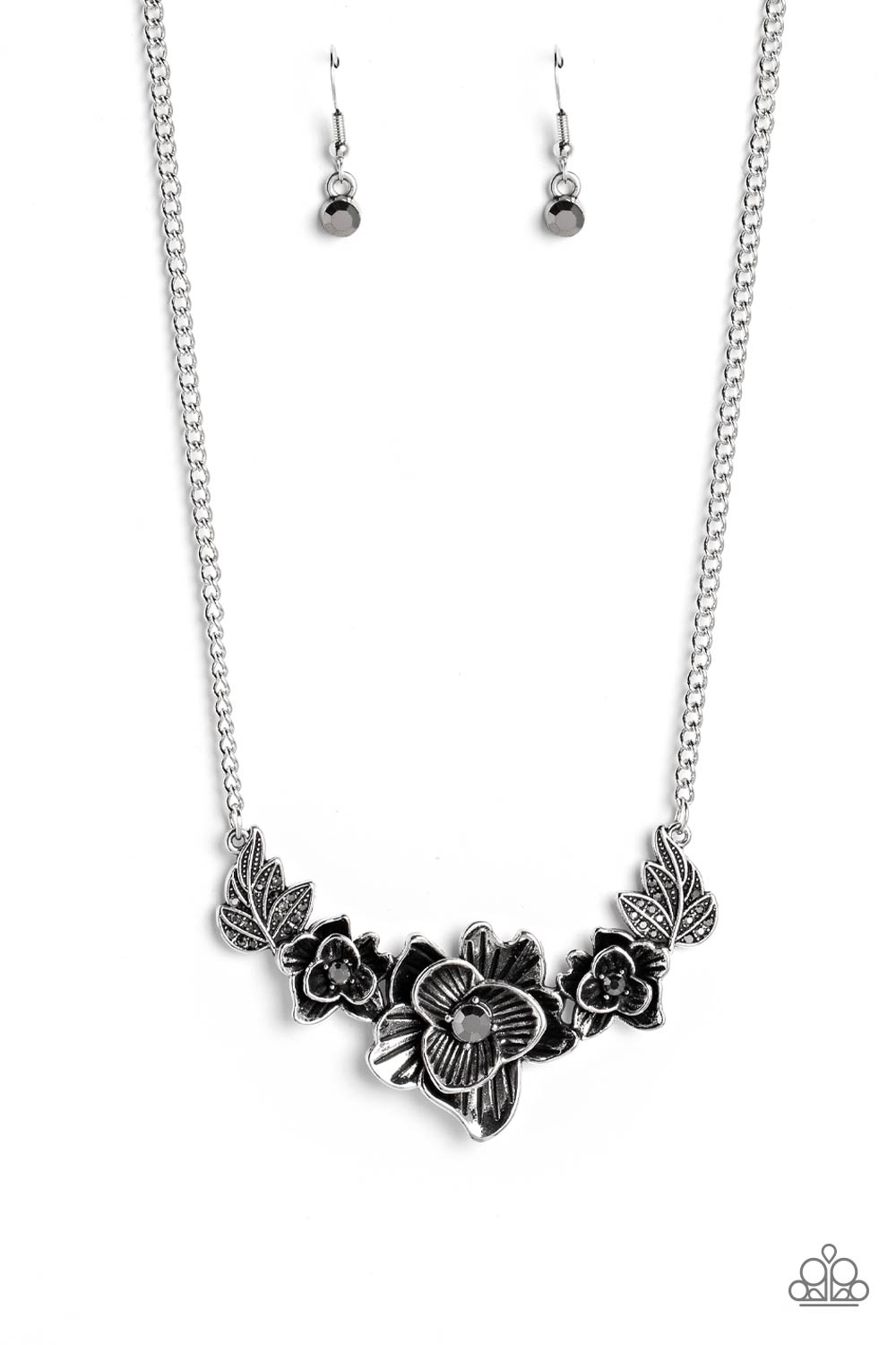 Botanical Breeze Silver Necklace - Jewelry by Bretta - Jewelry by Bretta