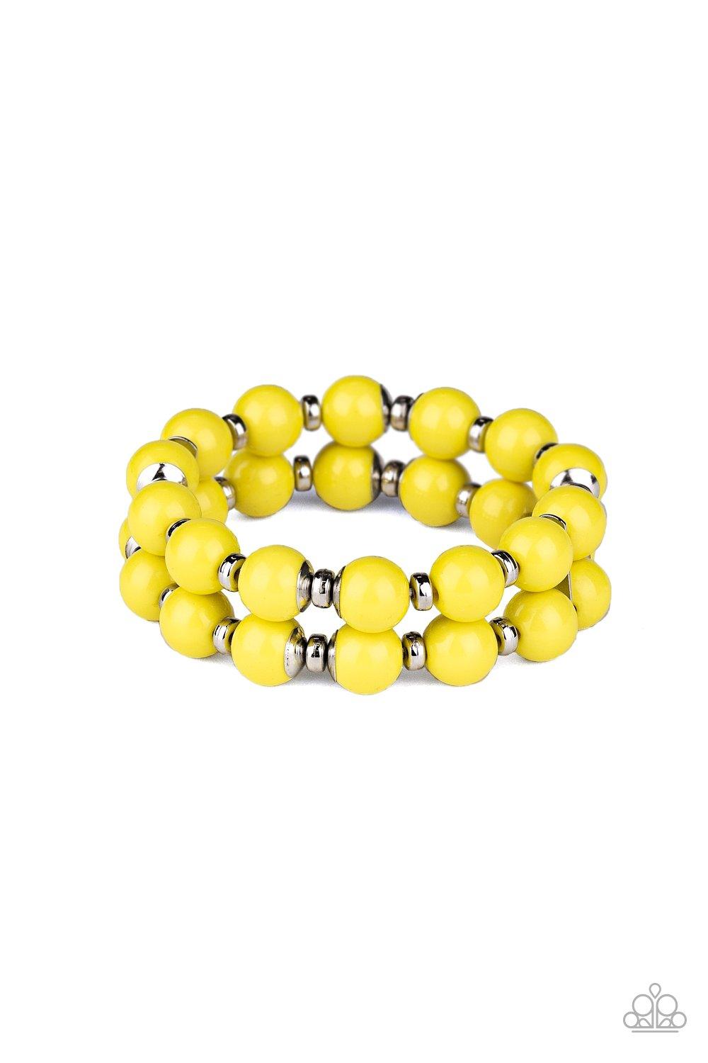Bubble Blast Off Yellow Bracelet - Jewelry by Bretta - Jewelry by Bretta
