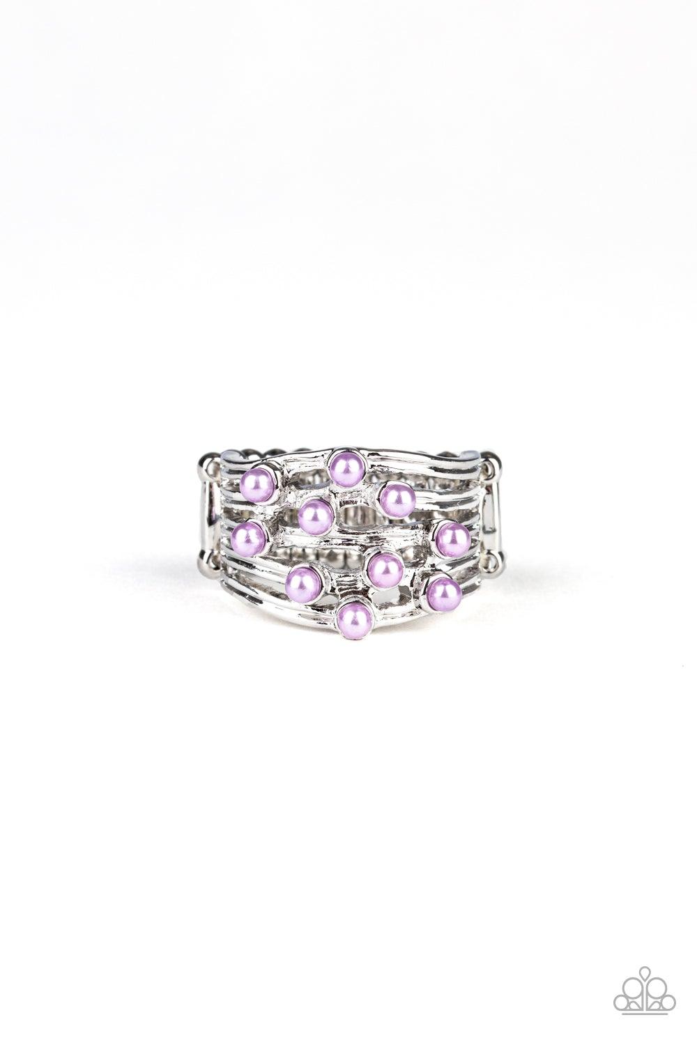 Bubbles and Baubles Purple Ring - Jewelry By Bretta - Jewelry by Bretta
