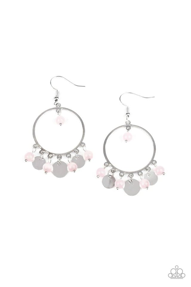 Bubbly Buoyancy Pink Earrings - Jewelry by Bretta - Jewelry by Bretta