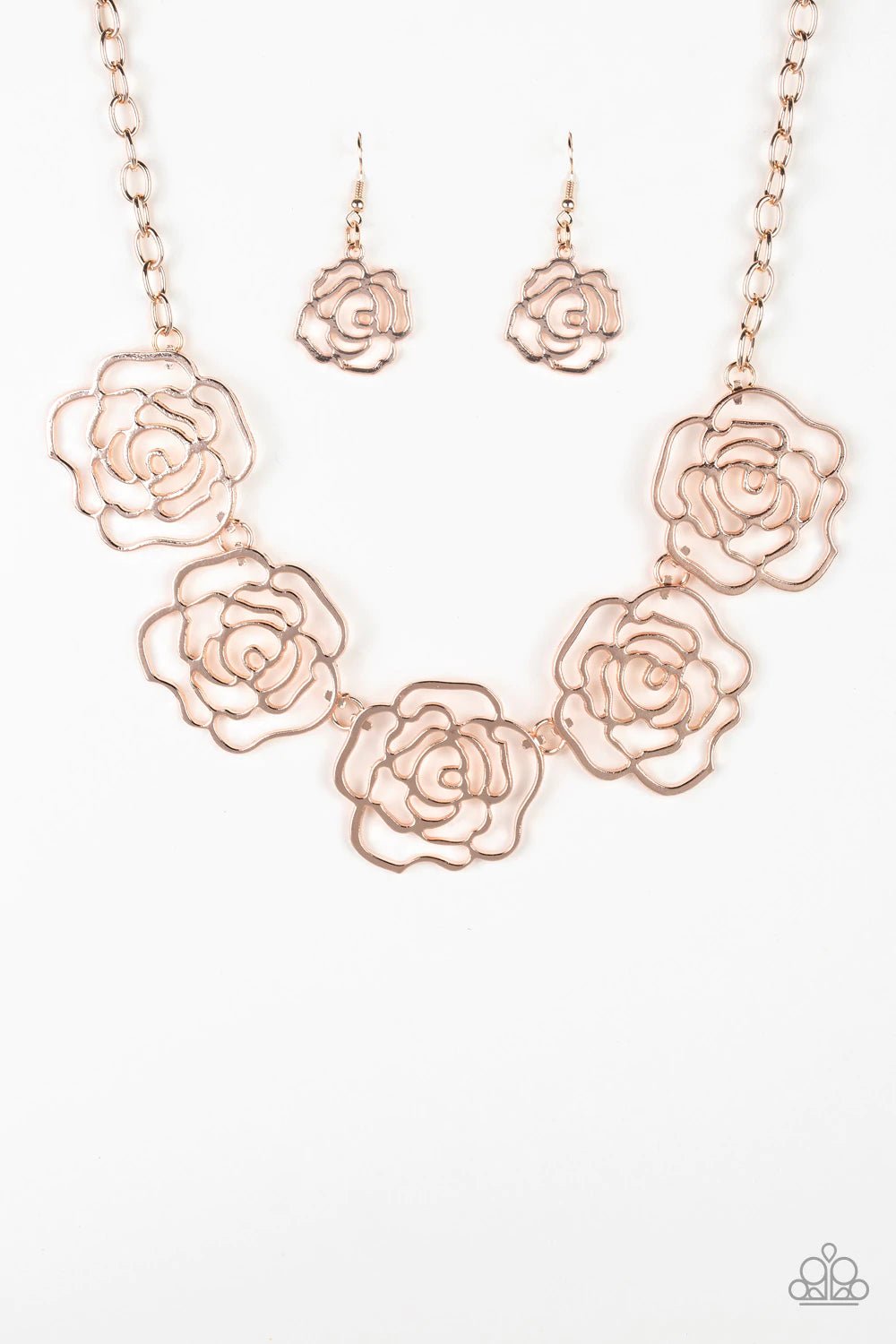 Budding Beauty Rose Gold Necklace - Jewelry by Bretta - Jewelry by Bretta