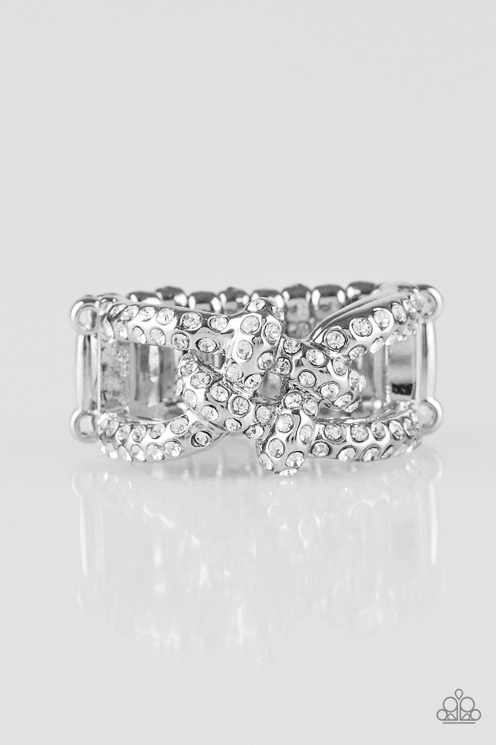 Can Only Go UPSCALE From Here - White Ring - Jewelry By Bretta - Jewelry by Bretta