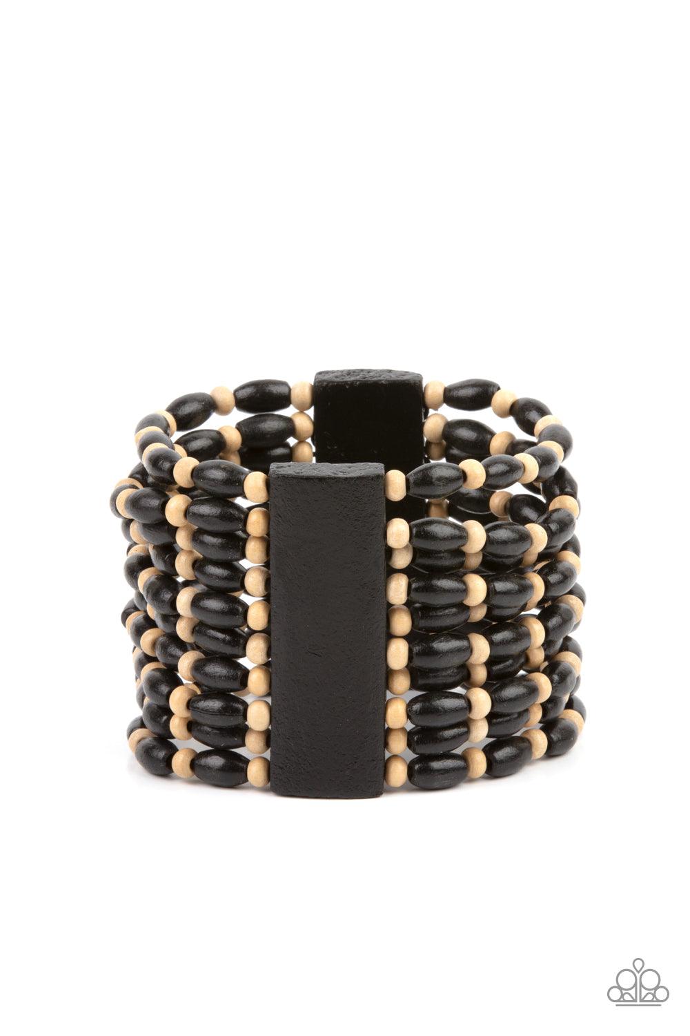 Cayman Carnival Black Bracelet - Jewelry by Bretta - Jewelry by Bretta