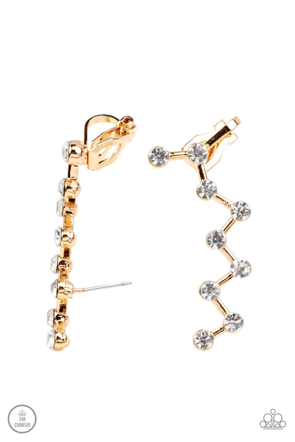 Clamoring Constellations Gold Ear Crawler Earrings - Jewelry by Bretta - Jewelry by Bretta