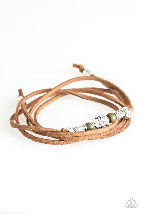 Clear A Path Green Bracelet - Jewelry by Bretta - Jewelry by Bretta