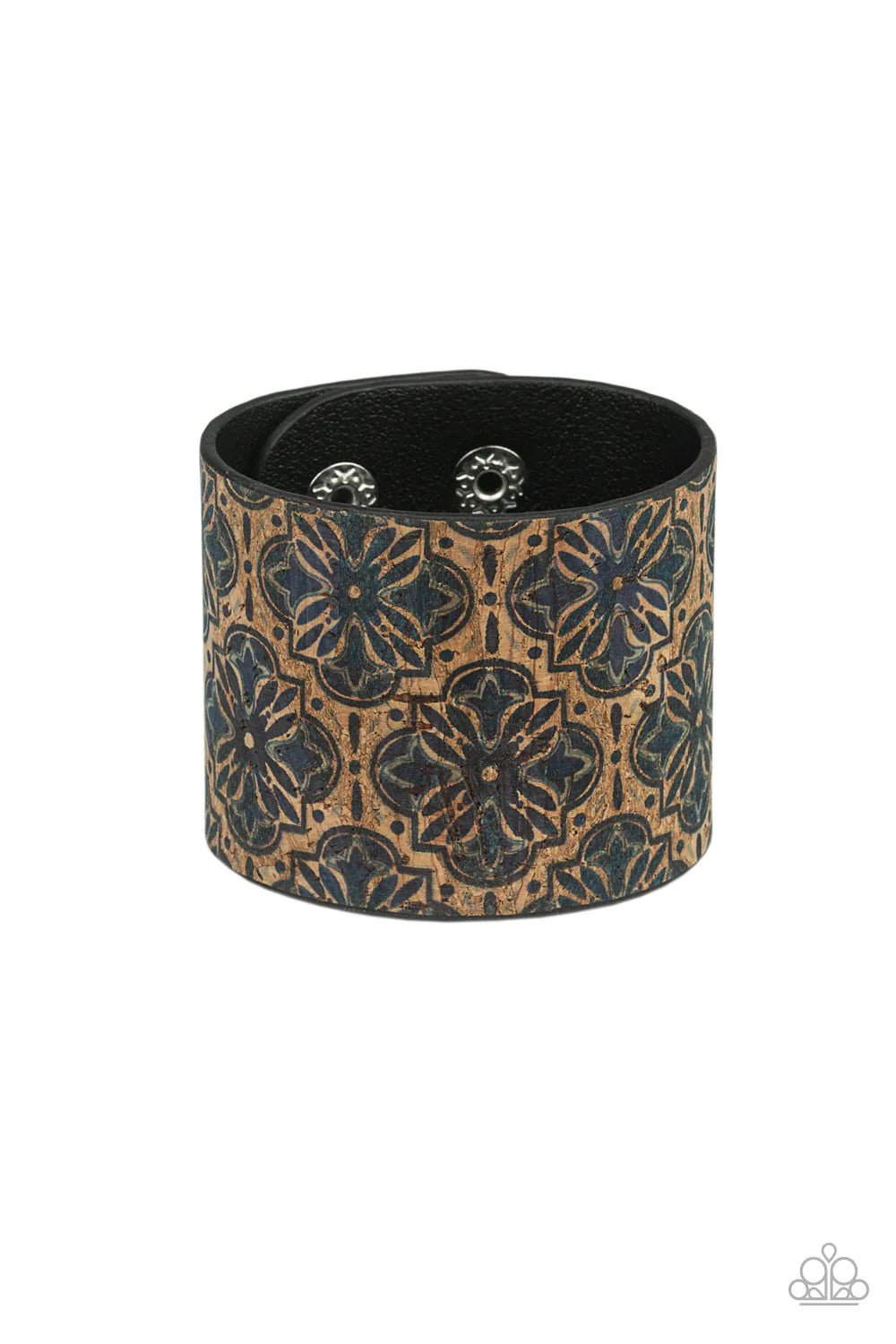 Cork Culture Blue Bracelet - Jewelry by Bretta - Jewelry by Bretta