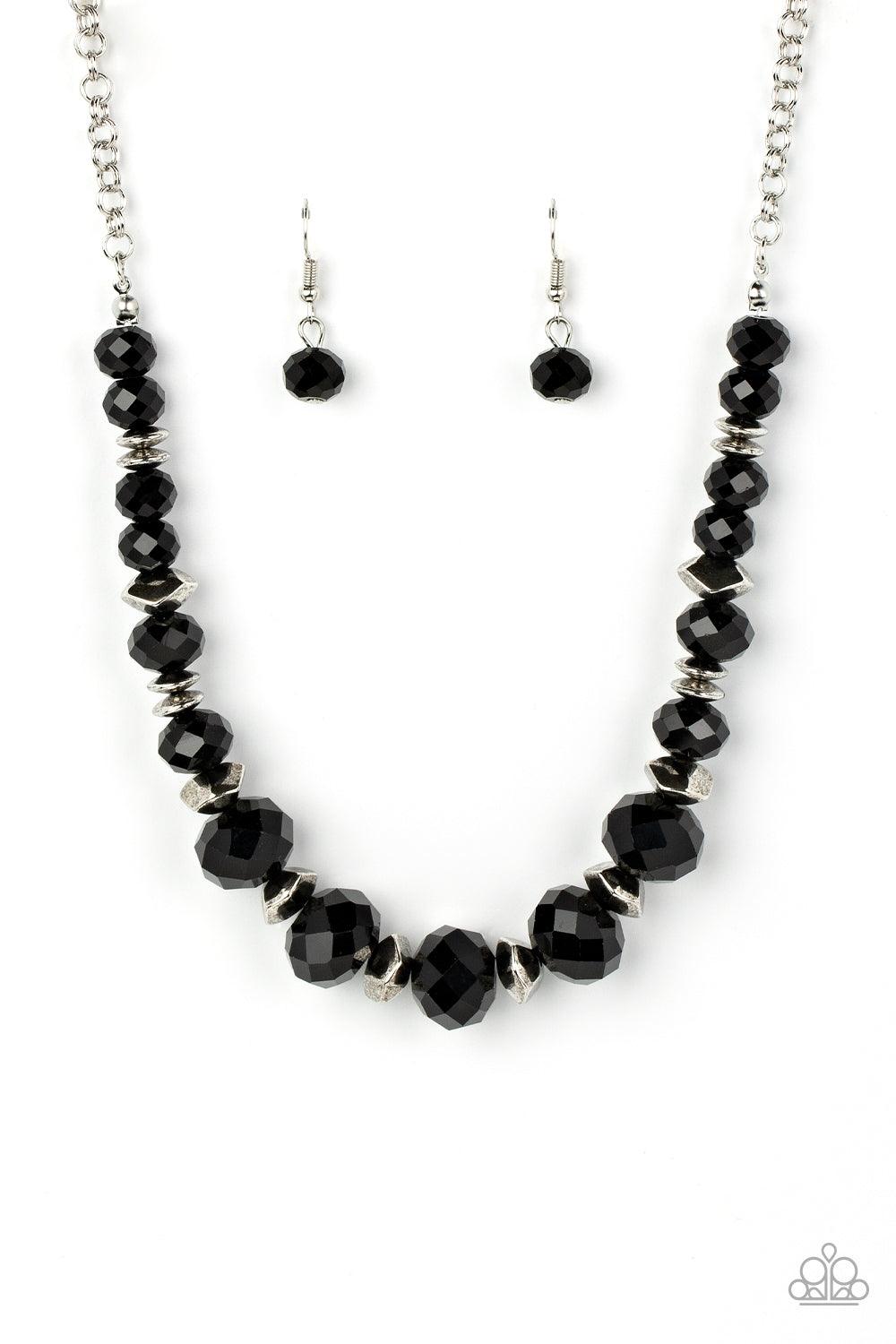 Cosmic Cadence Black Necklace - Jewelry by Bretta - Jewelry by Bretta