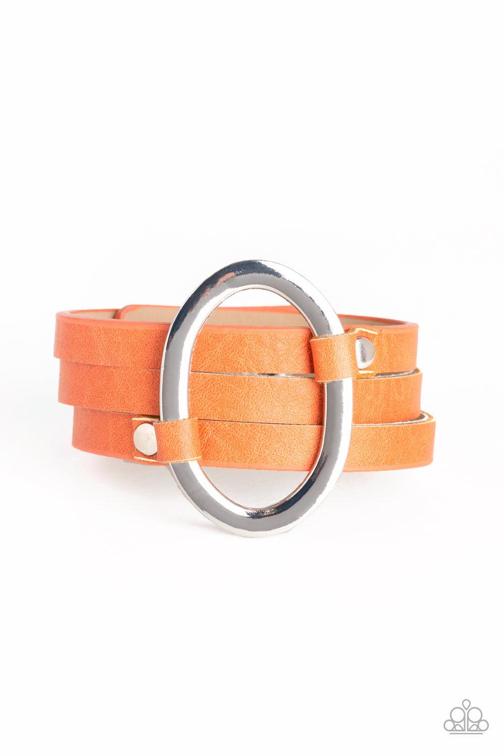 Cowgirl Cavalier Orange Bracelet - Jewelry by Bretta - Jewelry by Bretta