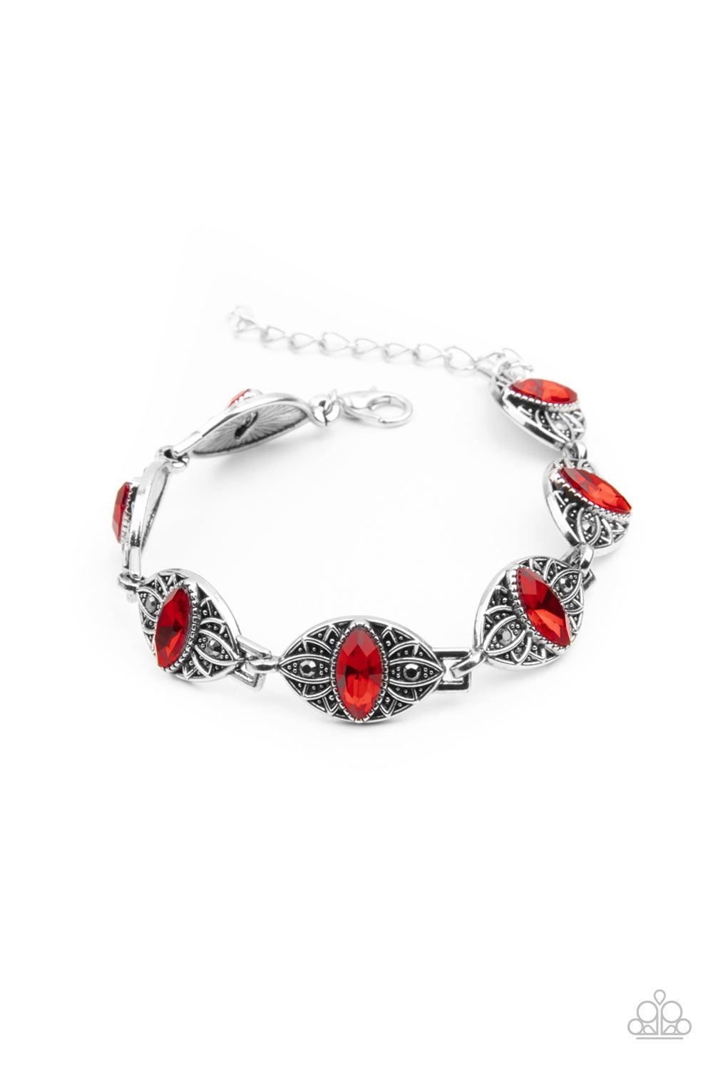 Crown Privilege Red Bracelet - Jewelry by Bretta - Jewelry by Bretta