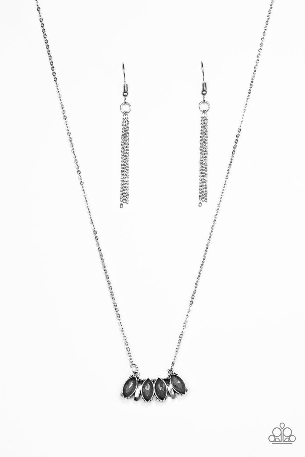 Deco Decadence Silver Necklace - Jewelry by Bretta - Jewelry by Bretta