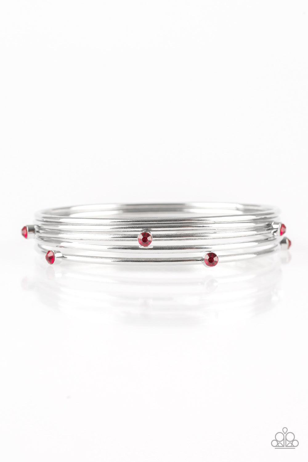 Delicate Decadence Red Bracelets - Jewelry by Bretta - Jewelry by Bretta