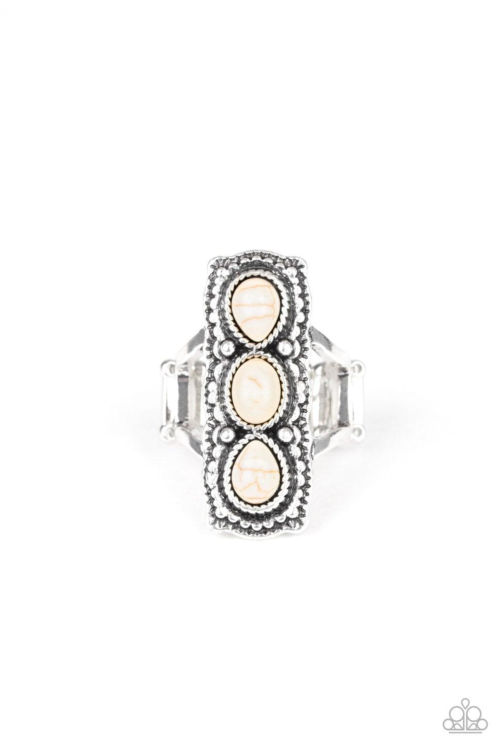 Desert Destiny White Ring - Jewelry by Bretta - Jewelry by Bretta