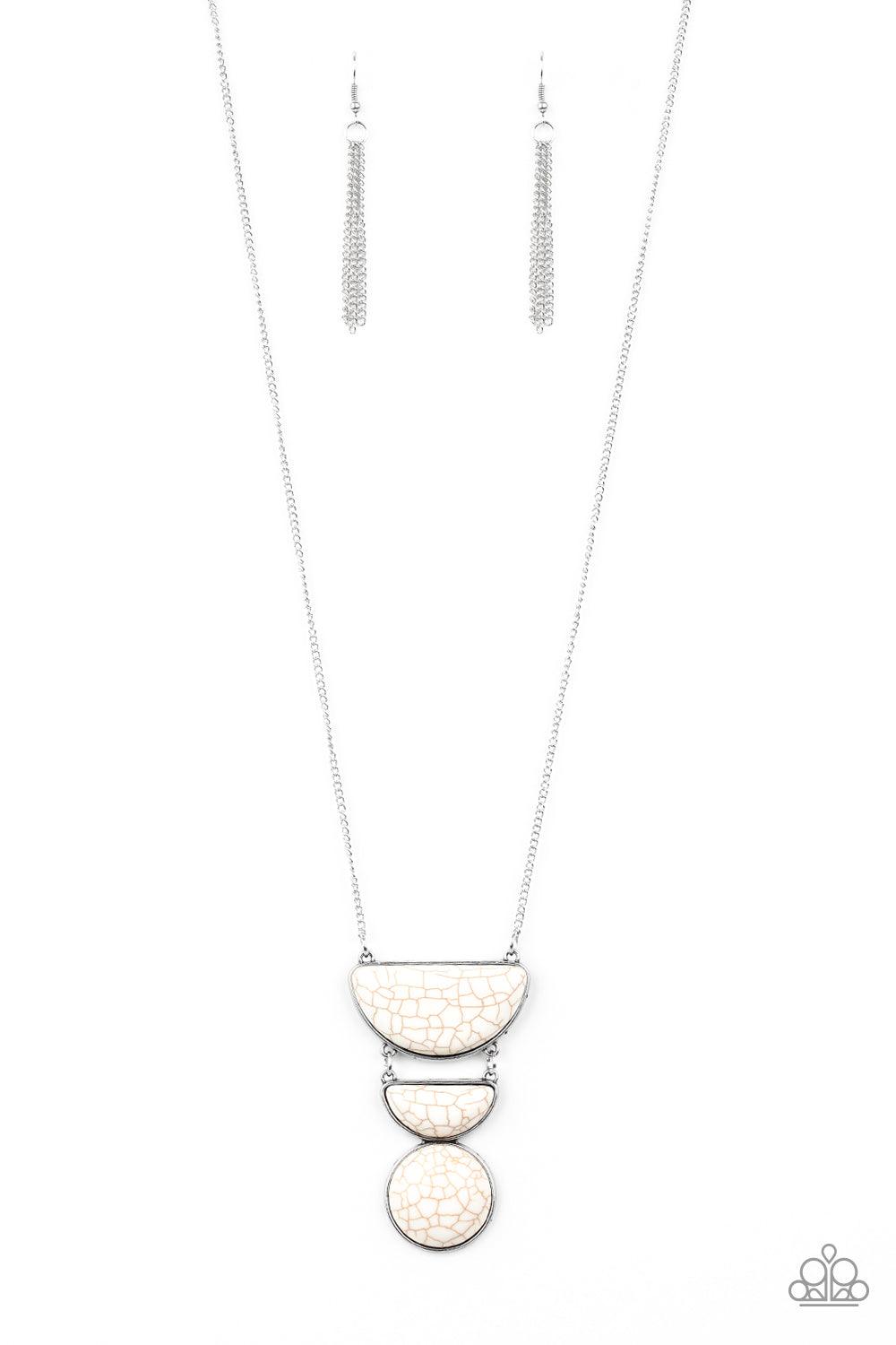 Desert Mason White Necklace - Jewelry by Bretta - Jewelry by Bretta