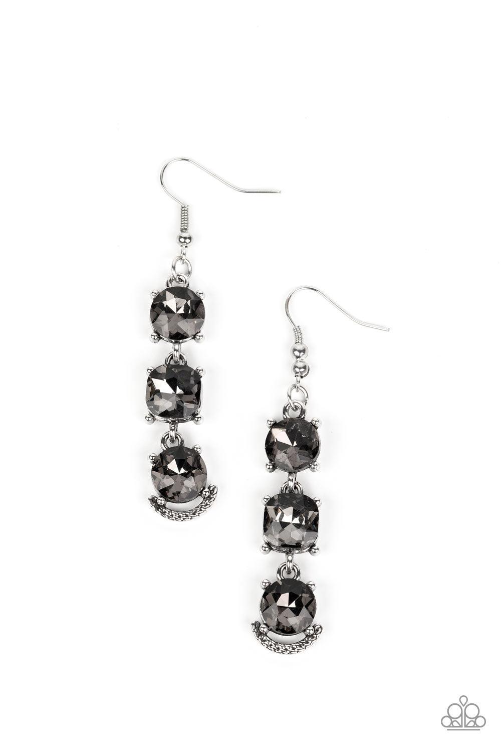 Determined to Dazzle Silver Earrings - Jewelry by Bretta - Jewelry by Bretta