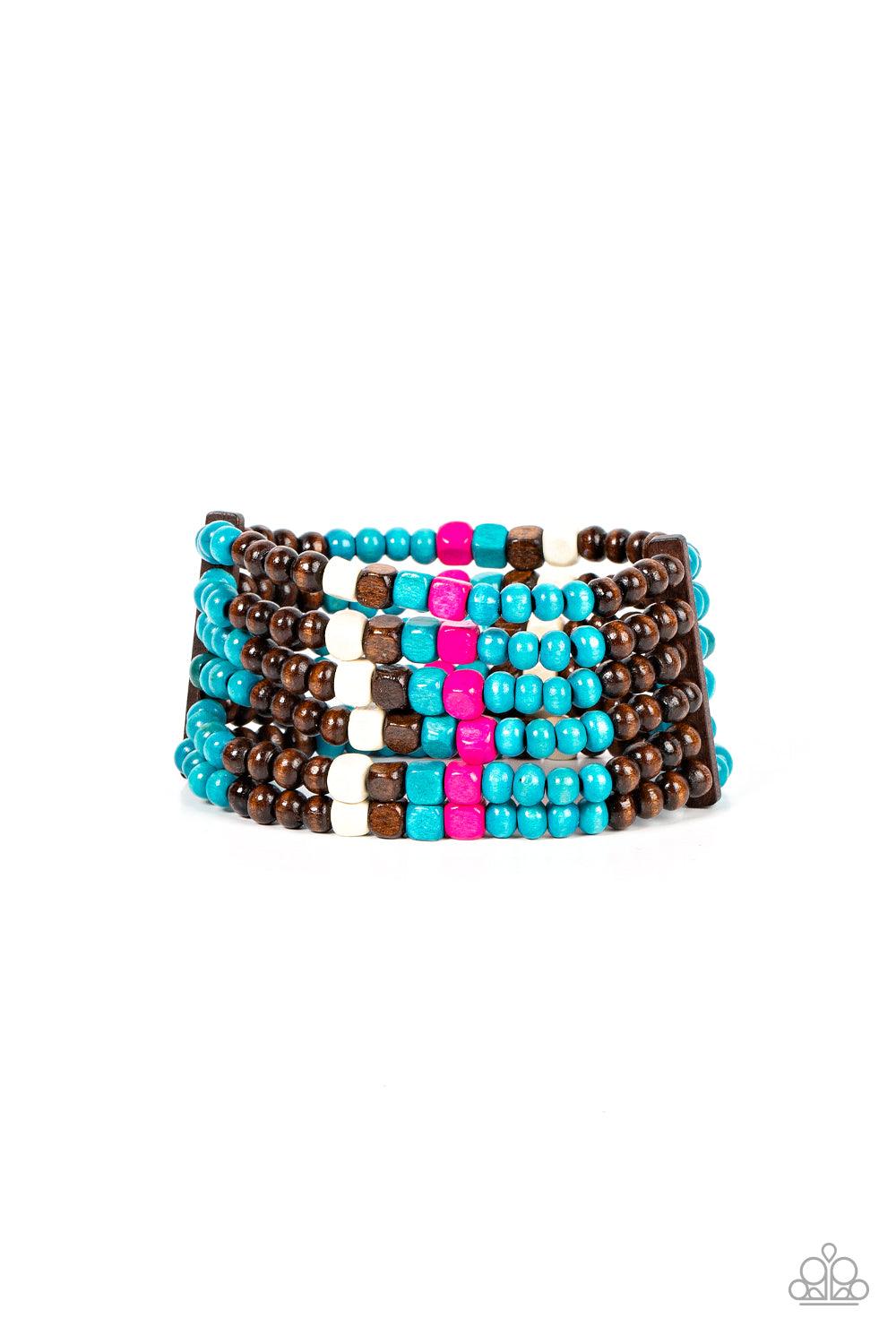 Dive into Maldives Blue Bracelet - Jewelry by Bretta - Jewelry by Bretta