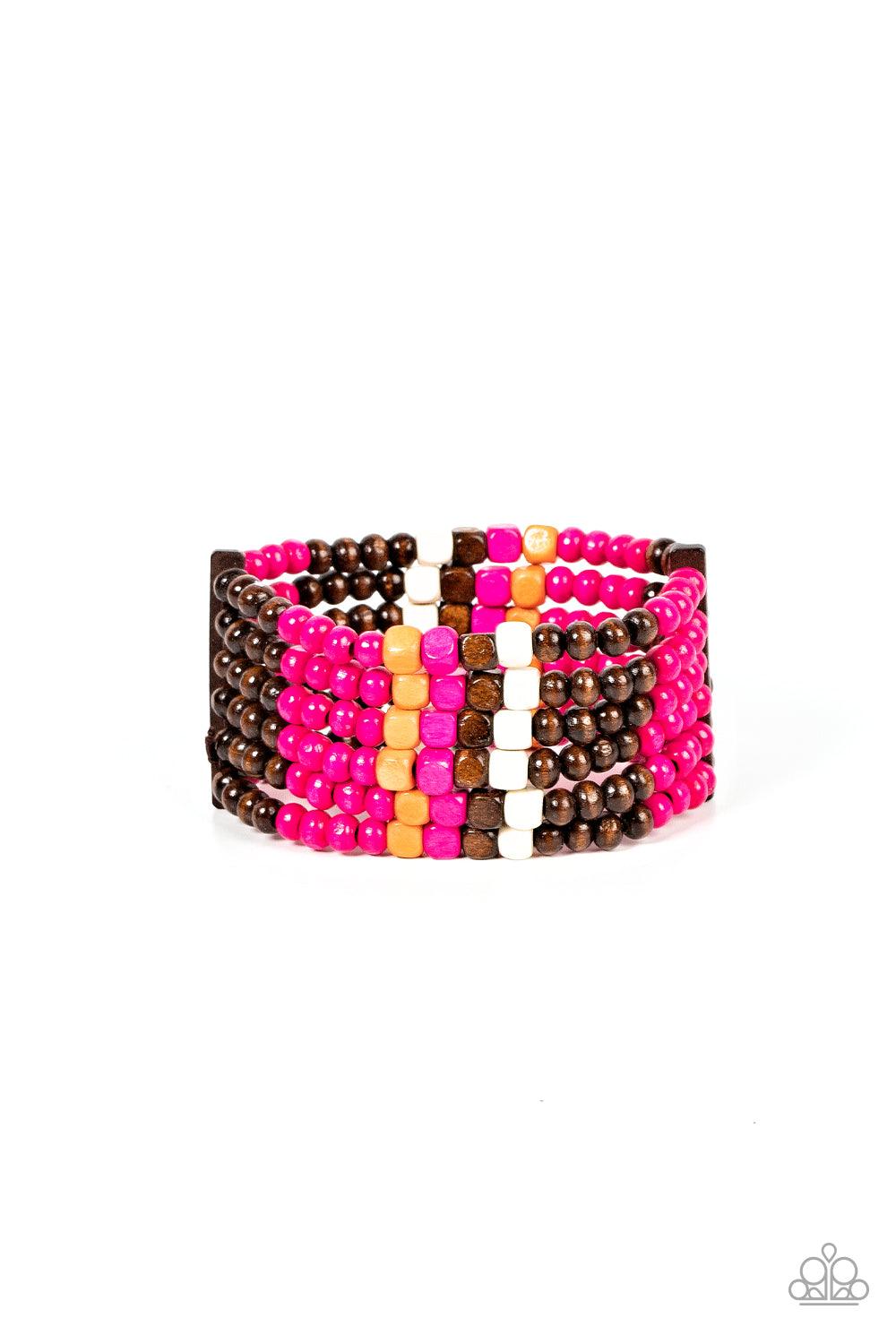 Dive into Maldives Pink Bracelet - Jewelry by Bretta - Jewelry by Bretta
