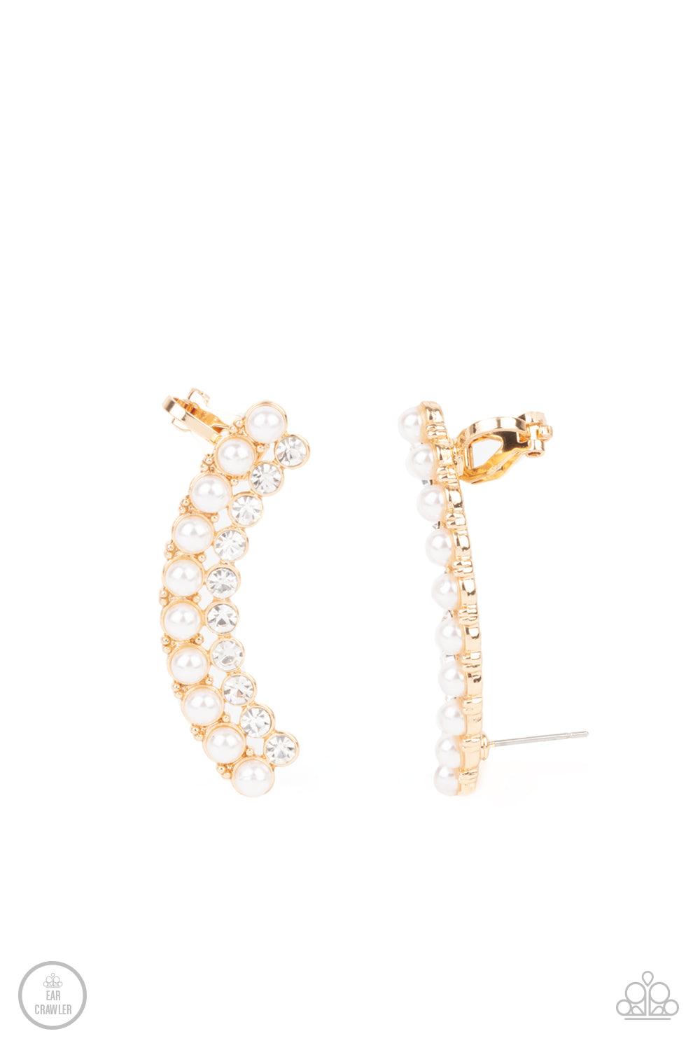Doubled Down On Dazzle Gold Earrings - Jewelry by Bretta - Jewelry by Bretta