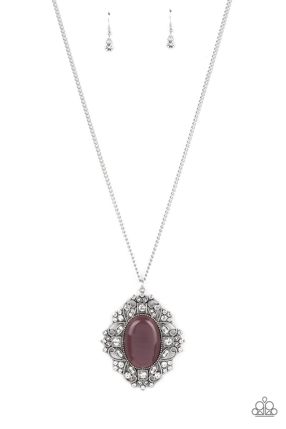 Dream Board Dazzle Purple Necklace - Jewelry by Bretta - Jewelry by Bretta