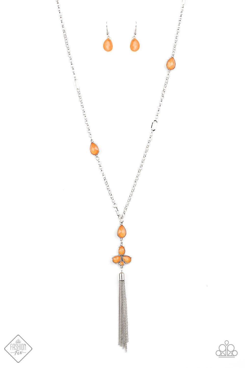Eden Dew Orange Necklace - Jewelry by Bretta - Jewelry by Bretta