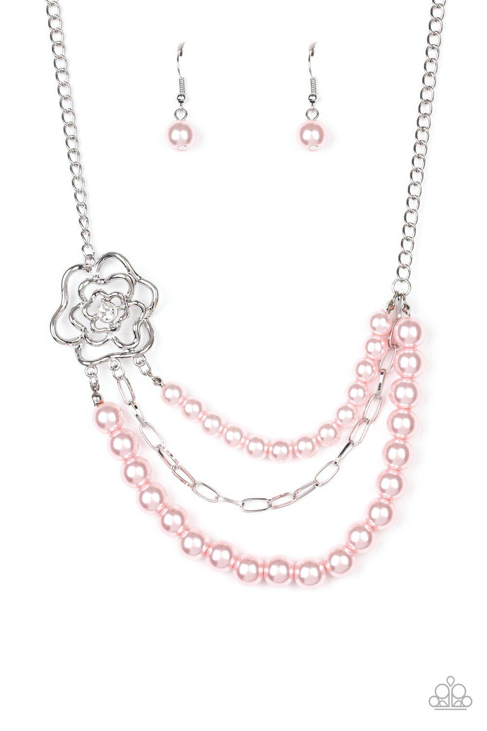 Fabulously Floral Pink Necklace - Jewelry by Bretta - Jewelry by Bretta