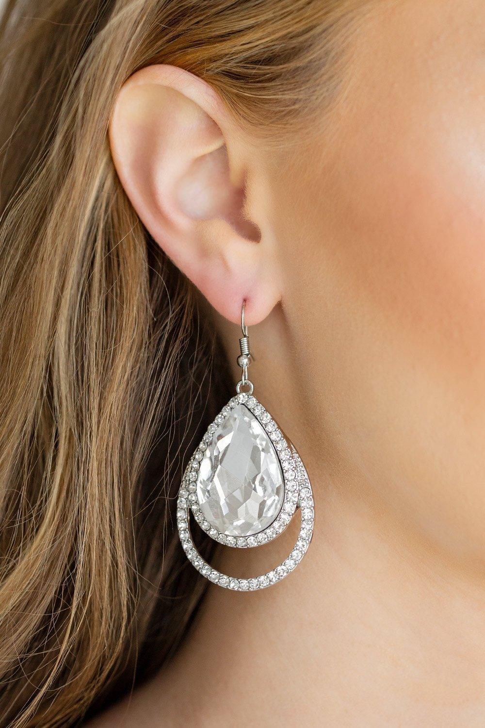 Famous White Earrings - Jewelry by Bretta - Jewelry by Bretta