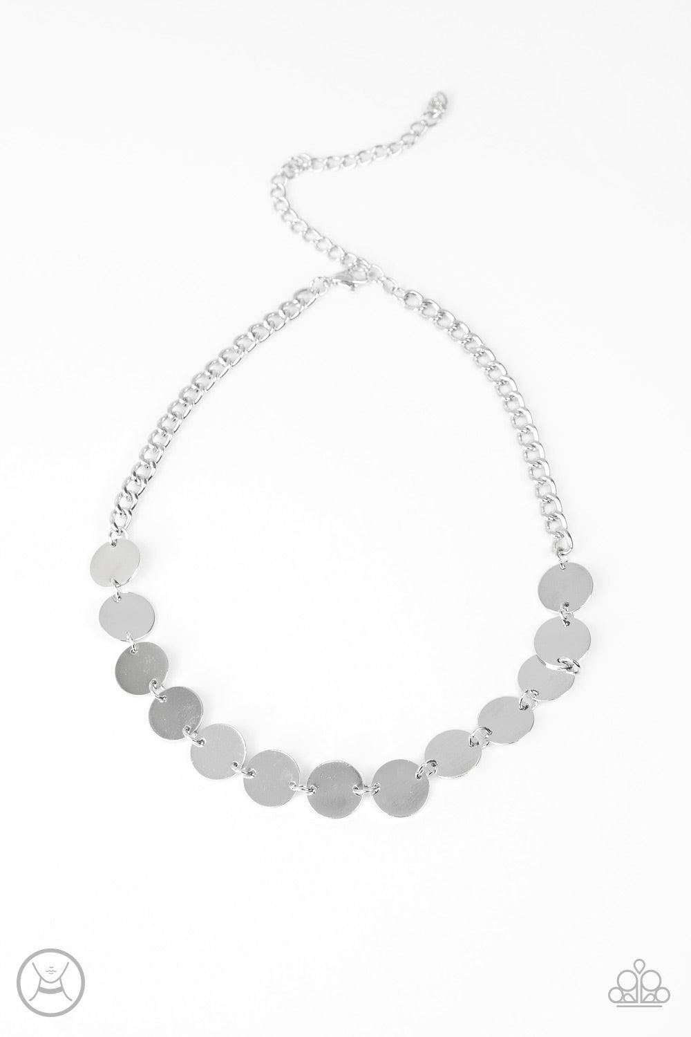 Faster Than SPOTLIGHT Silver Choker Necklace - Jewelry by Brettaklace - Jewelry by Bretta