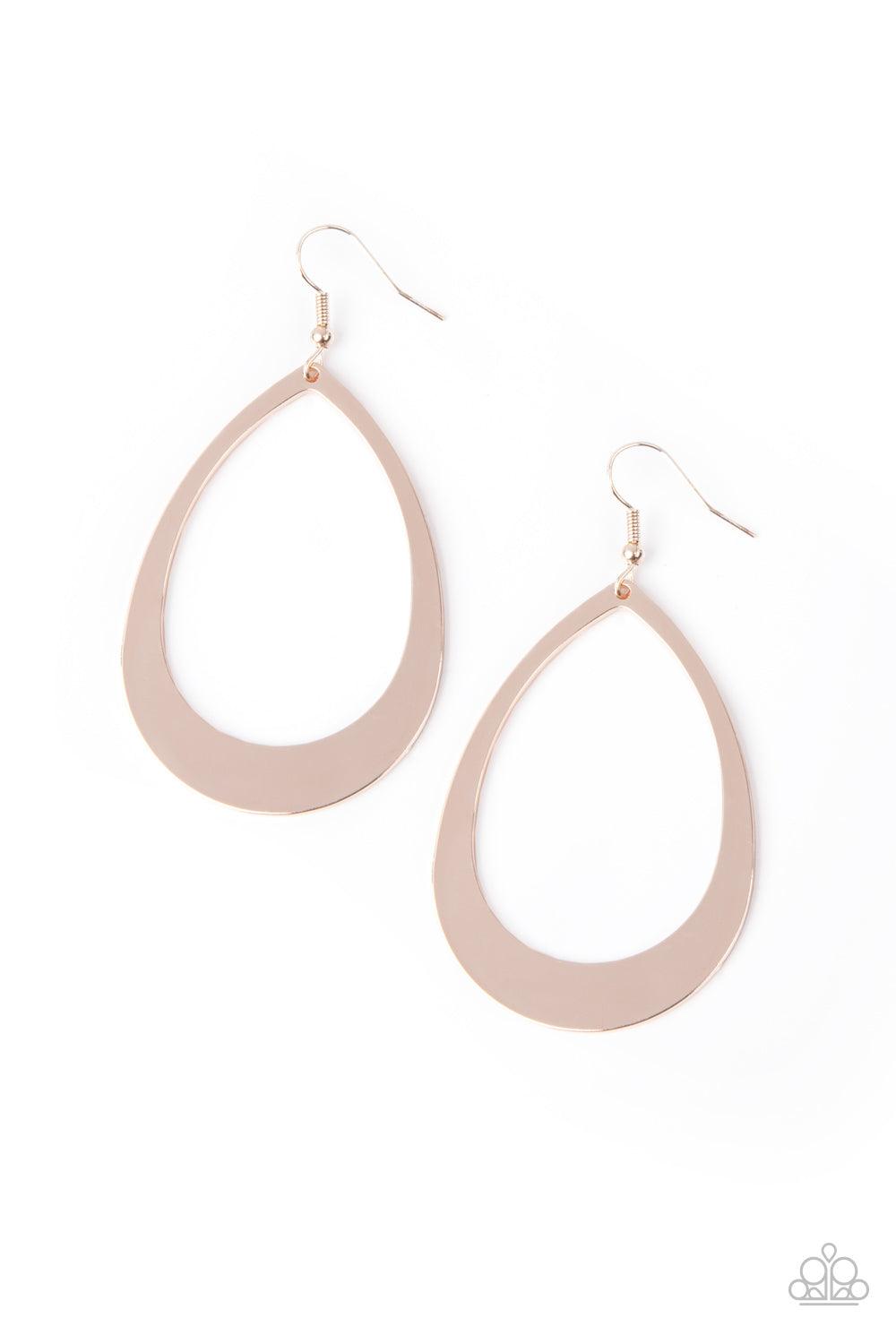 Fierce Fundamentals Rose Gold Earrings - Jewelry by Bretta - Jewelry by Bretta
