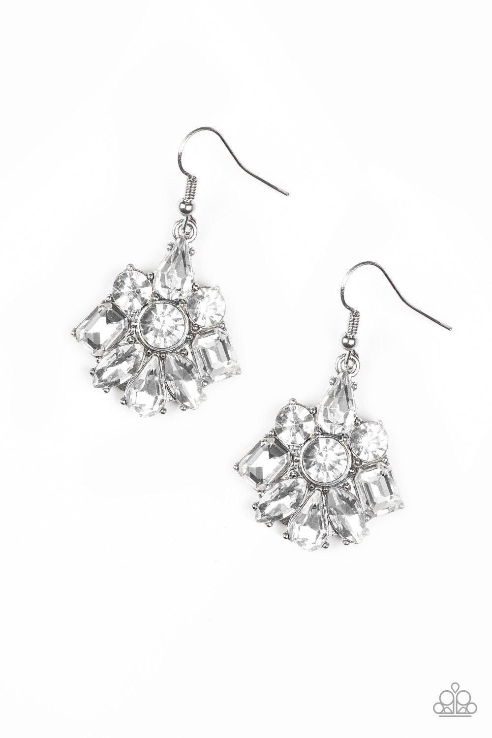 Fiercely Famous White Earrings - Jewelry by Bretta - Jewelry by Bretta