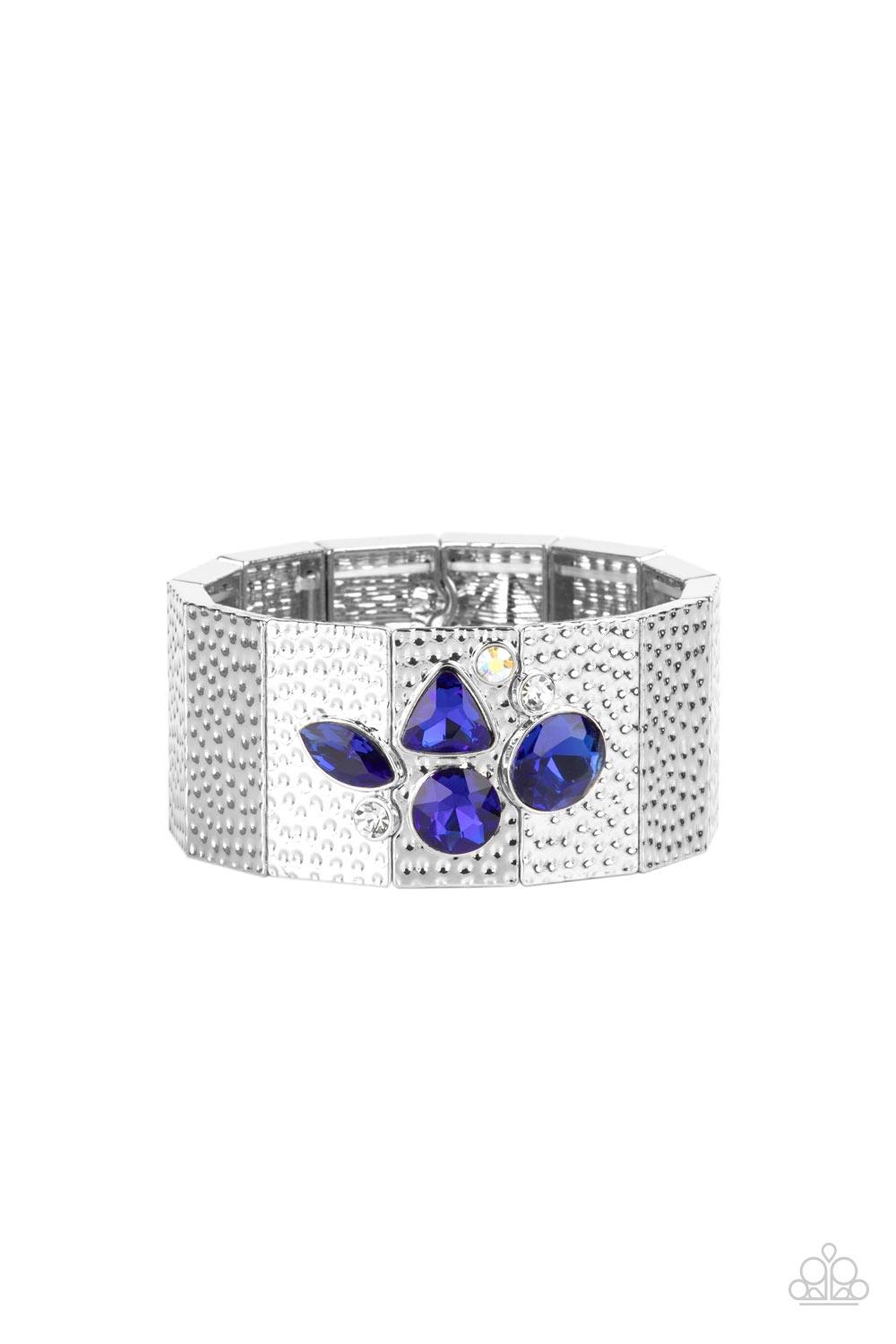 Flickering Fortune Blue Bracelet - Jewelry by Bretta - Jewelry by Bretta