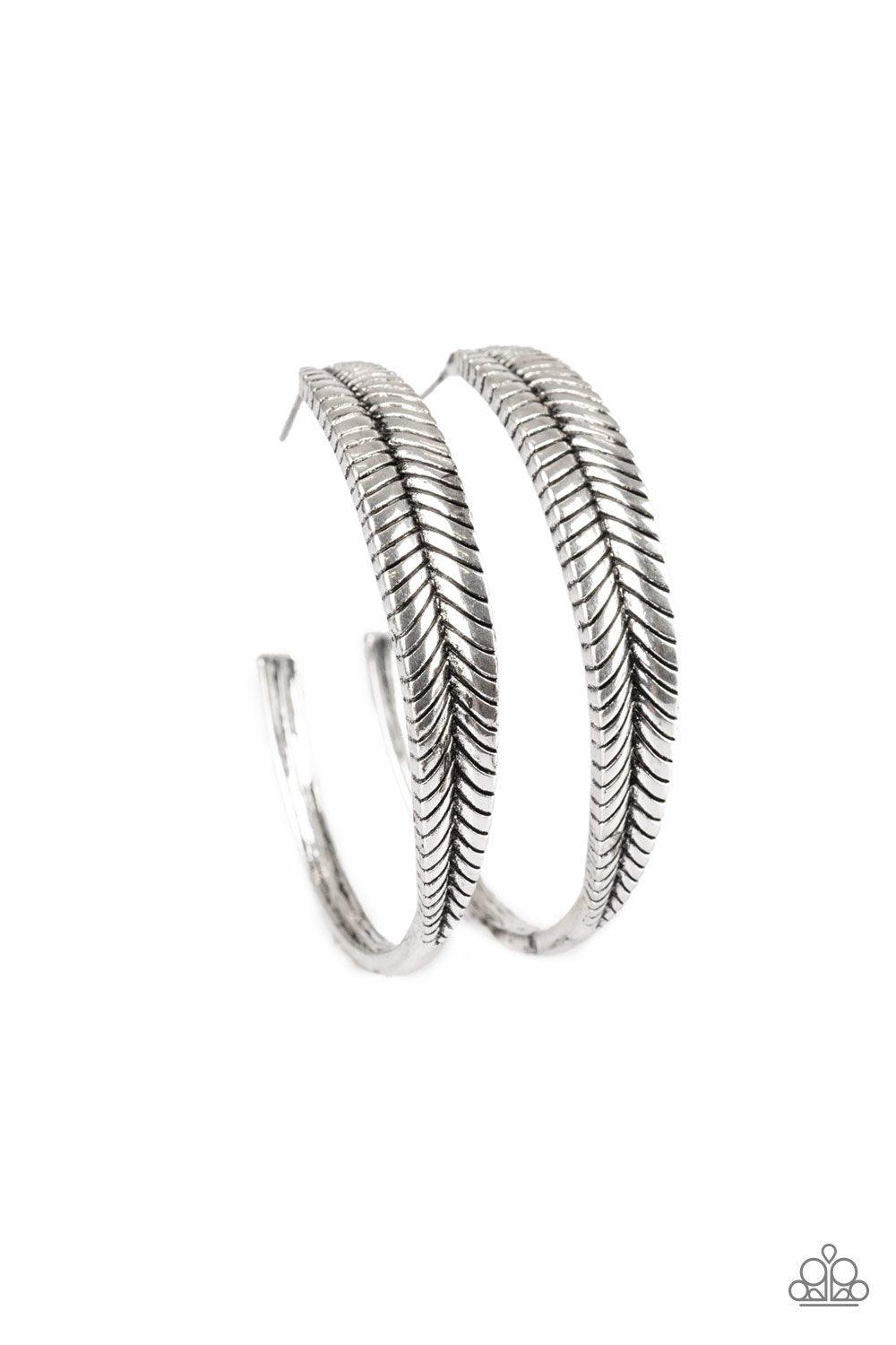 Funky Feathers Silver Earrings - Jewelry by Bretta - Jewelry by Bretta