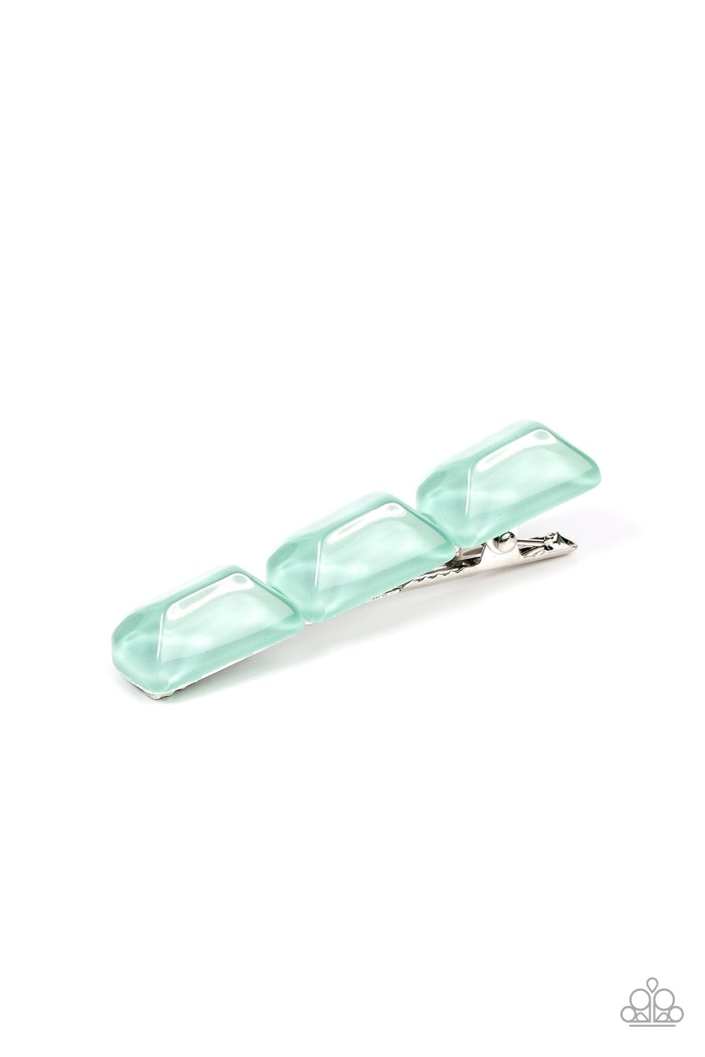 Gemstone Glimmer Green Hair Clip - Jewelry by Bretta - Jewelry by Bretta