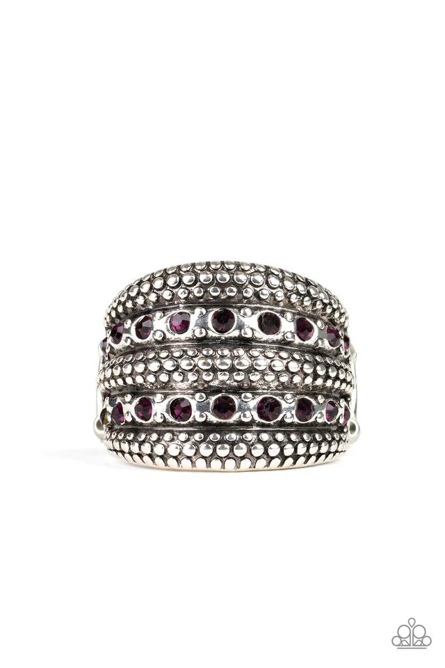 Girl Fight Purple Ring - Jewelry by Bretta - Jewelry by Bretta