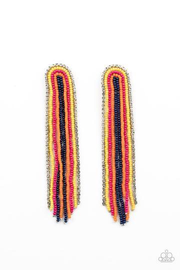 Let There Bead Light Multi - Earrings -Jewelry by Bretta