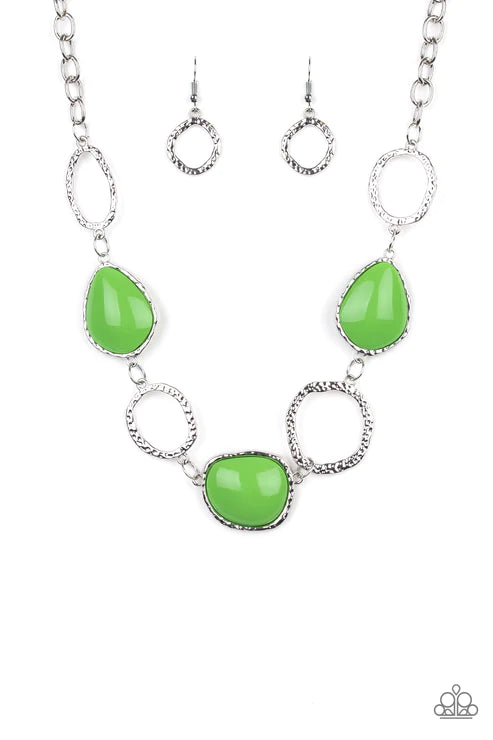 Haute Heirloom Green Necklace - Jewelry by Bretta