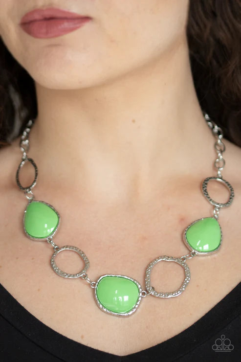Haute Heirloom Green Necklace Jewelry by Bretta