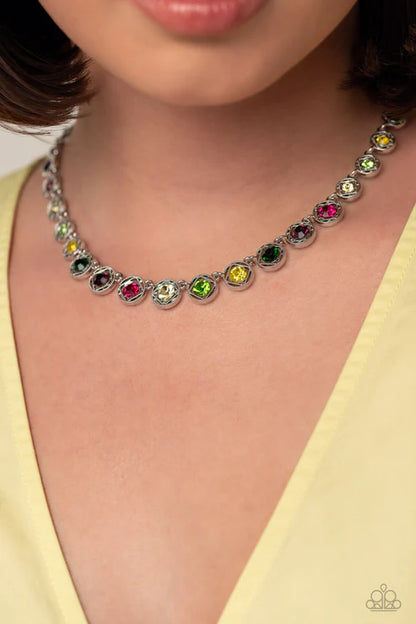 Kaleidoscope Charm Multi Necklace - Jewelry by Bretta